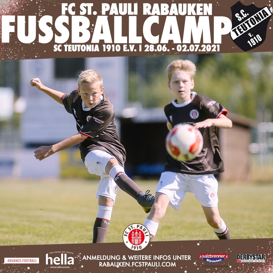 Teutonia 10 FC St Pauli Rabauken Camp 2021